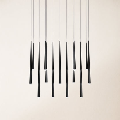 Anthropology Rectangle Crystal Pendant 102cm W