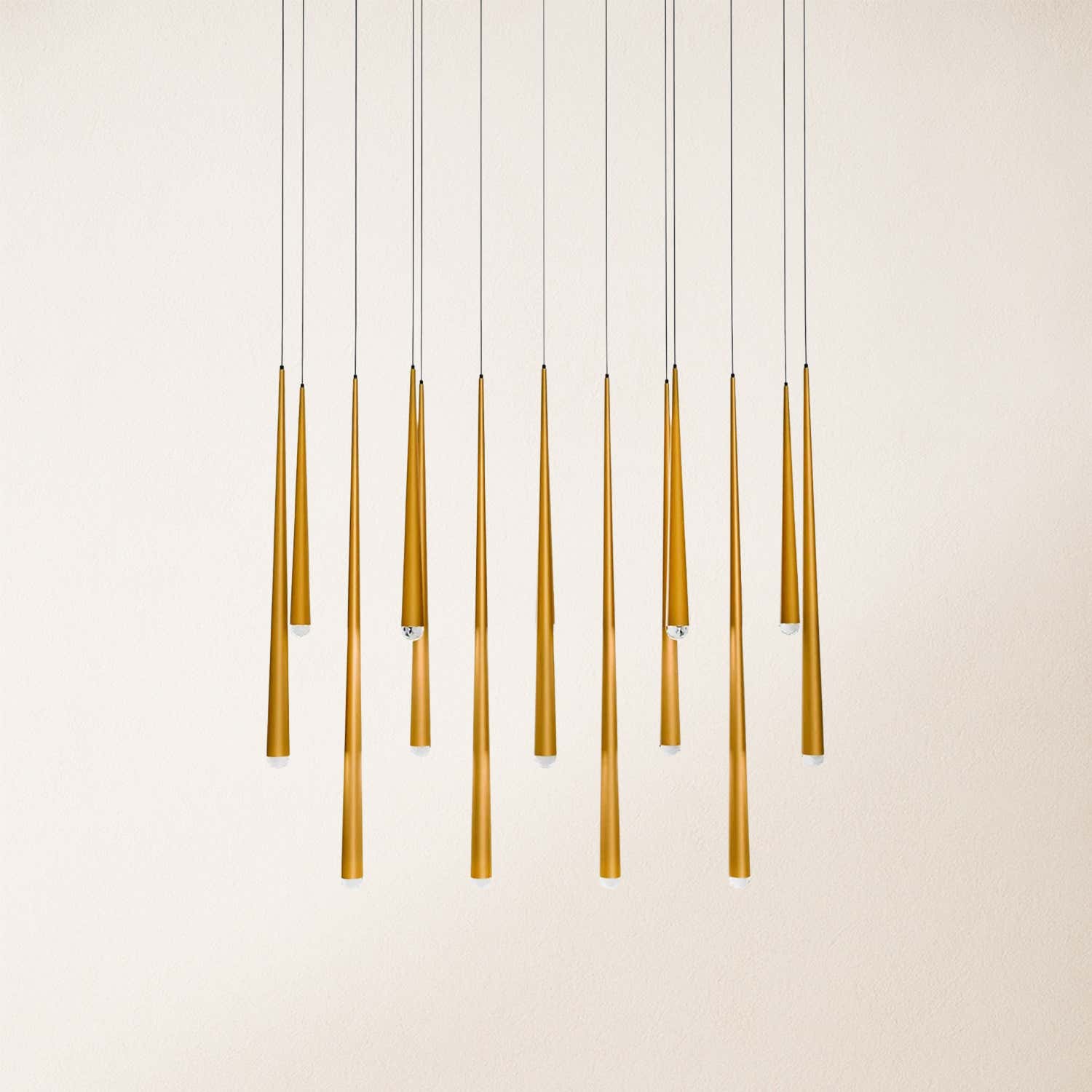 Anthropology Rectangle Crystal Pendant 102cm W