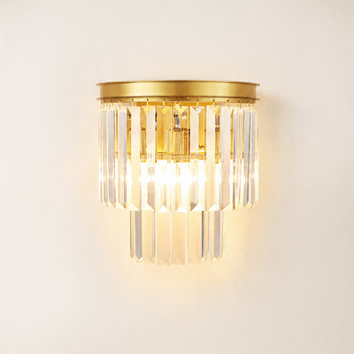 Oryana Crystal Icicle Wall Sconce 9.8"