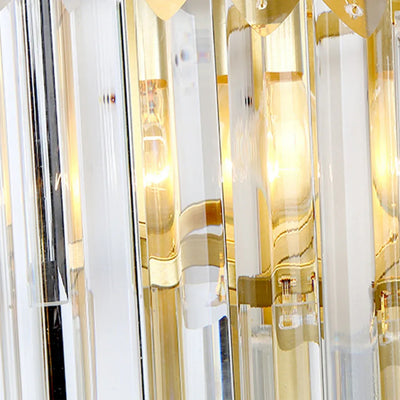 Oryana Crystal Icicle Wall Sconce 9.8"