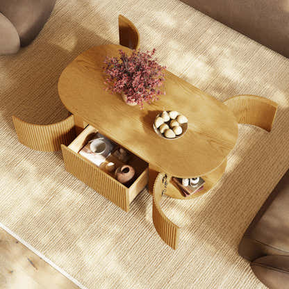 Sutton coffee table 47" W