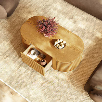 Sutton coffee table 47" W