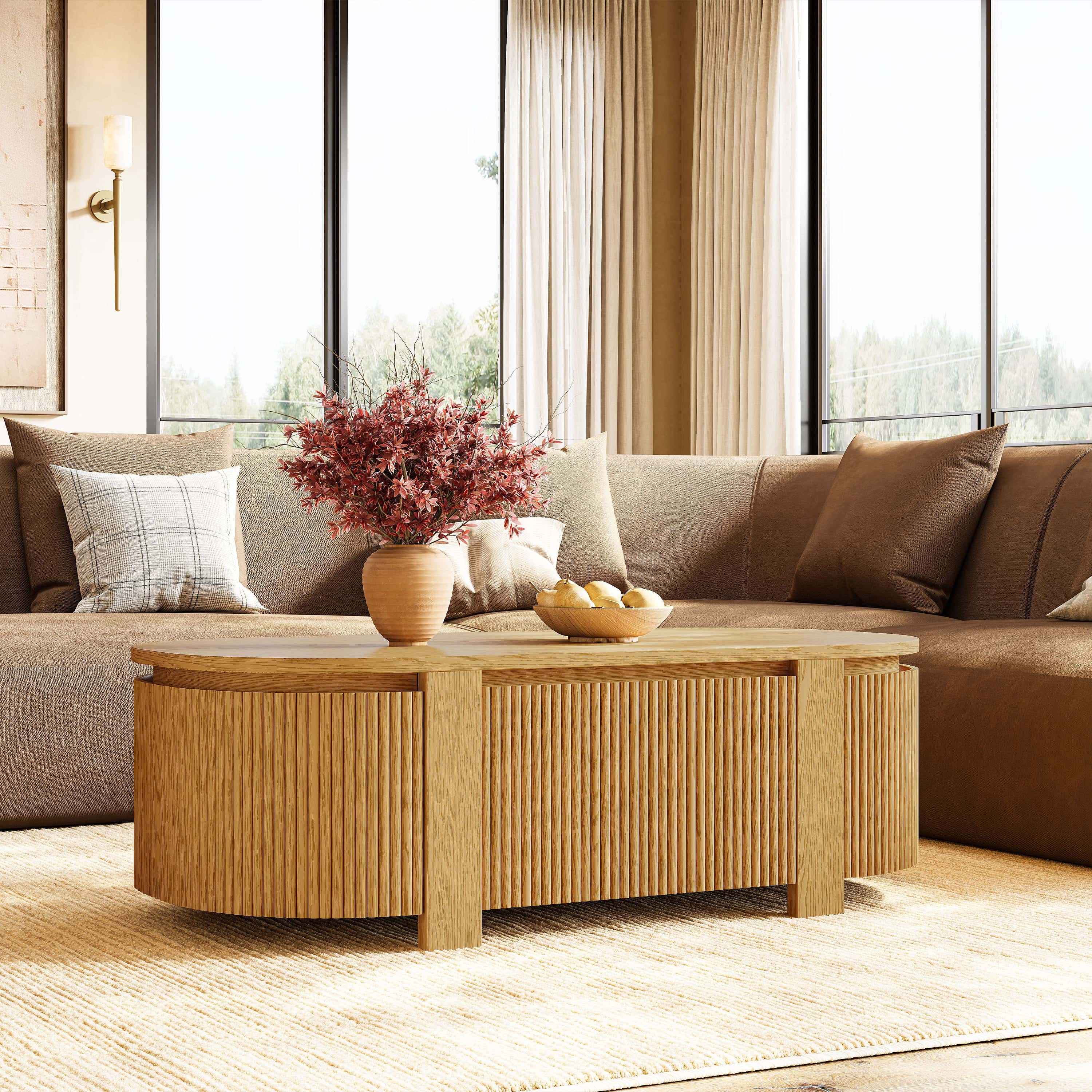 Sutton coffee table 47" W