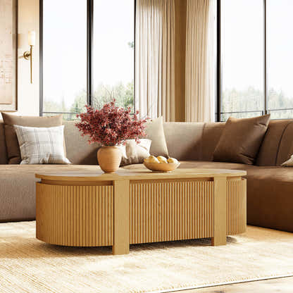 Sutton coffee table 47" W