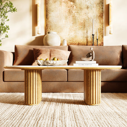 Emery Sintered Stone Coffee Table 120cm W