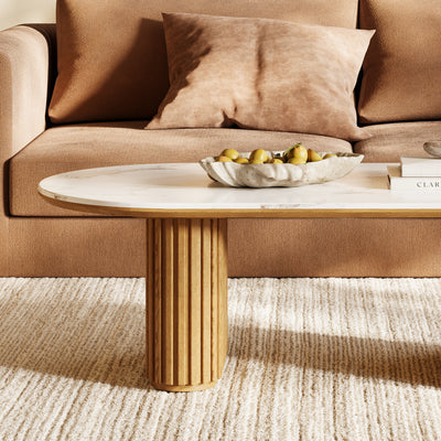 Emery Sintered Stone Coffee Table 120cm W