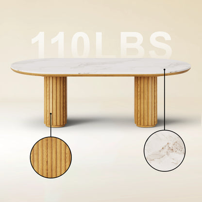 Emery Sintered Stone Coffee Table 120cm W