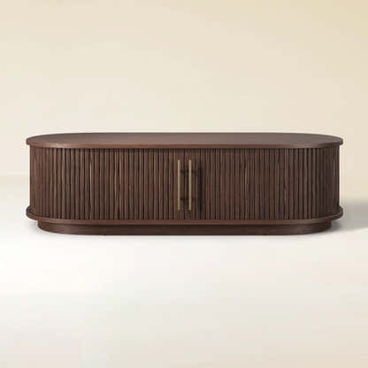 Sledin Sliding Door Coffee Table 55"W