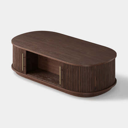 Sledin Sliding Door Coffee Table 55"W