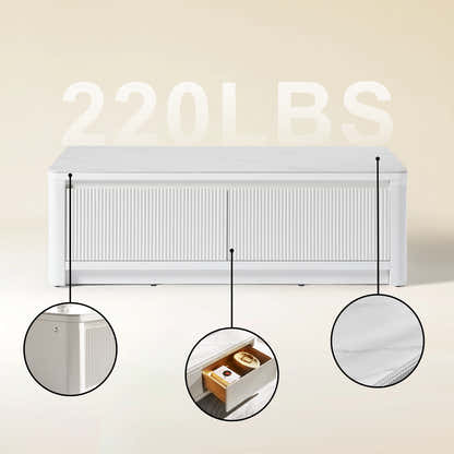 Celia Burnt Stone Coffee Table 120cm