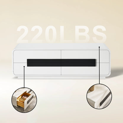 Soren Media Console And Coffee Table Set