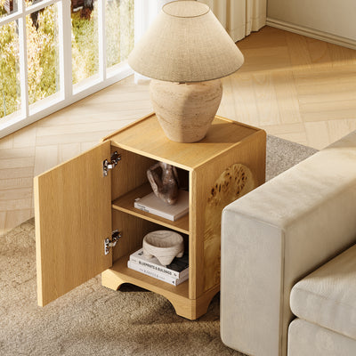 Aurora Oak Side Table