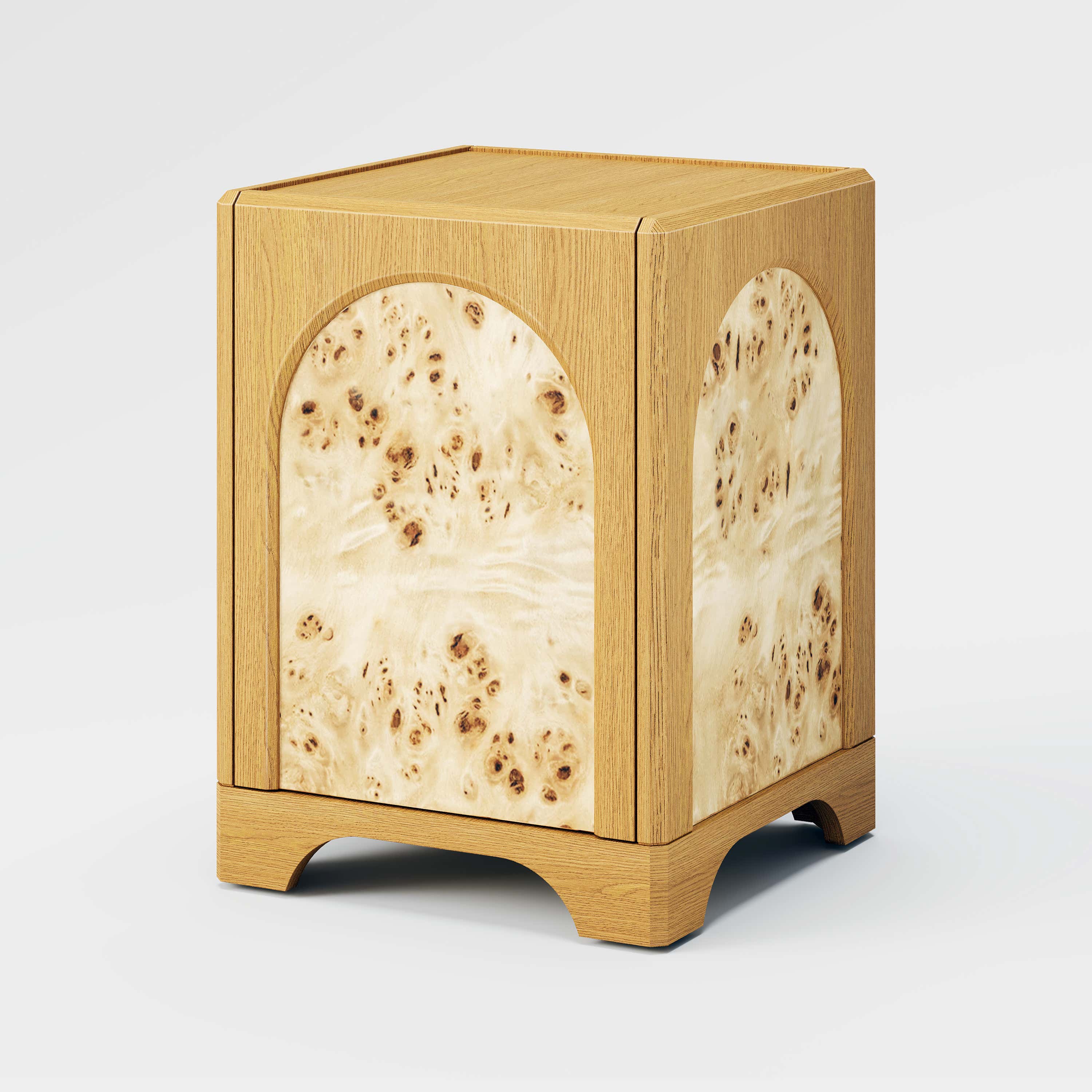 Aurora Oak Side Table