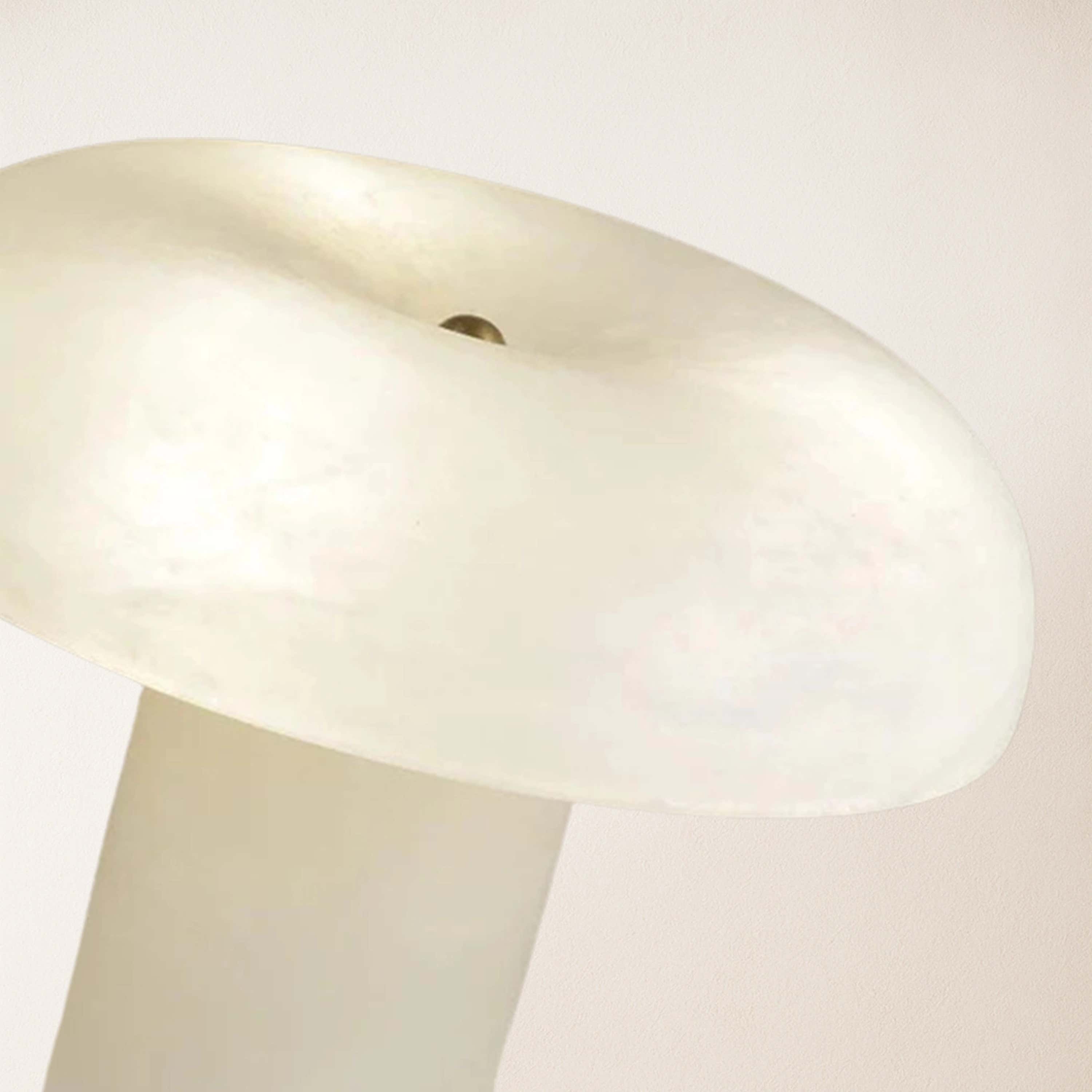 Dadaly Modern Alabaster Mushroom Table Lamp 25cm H