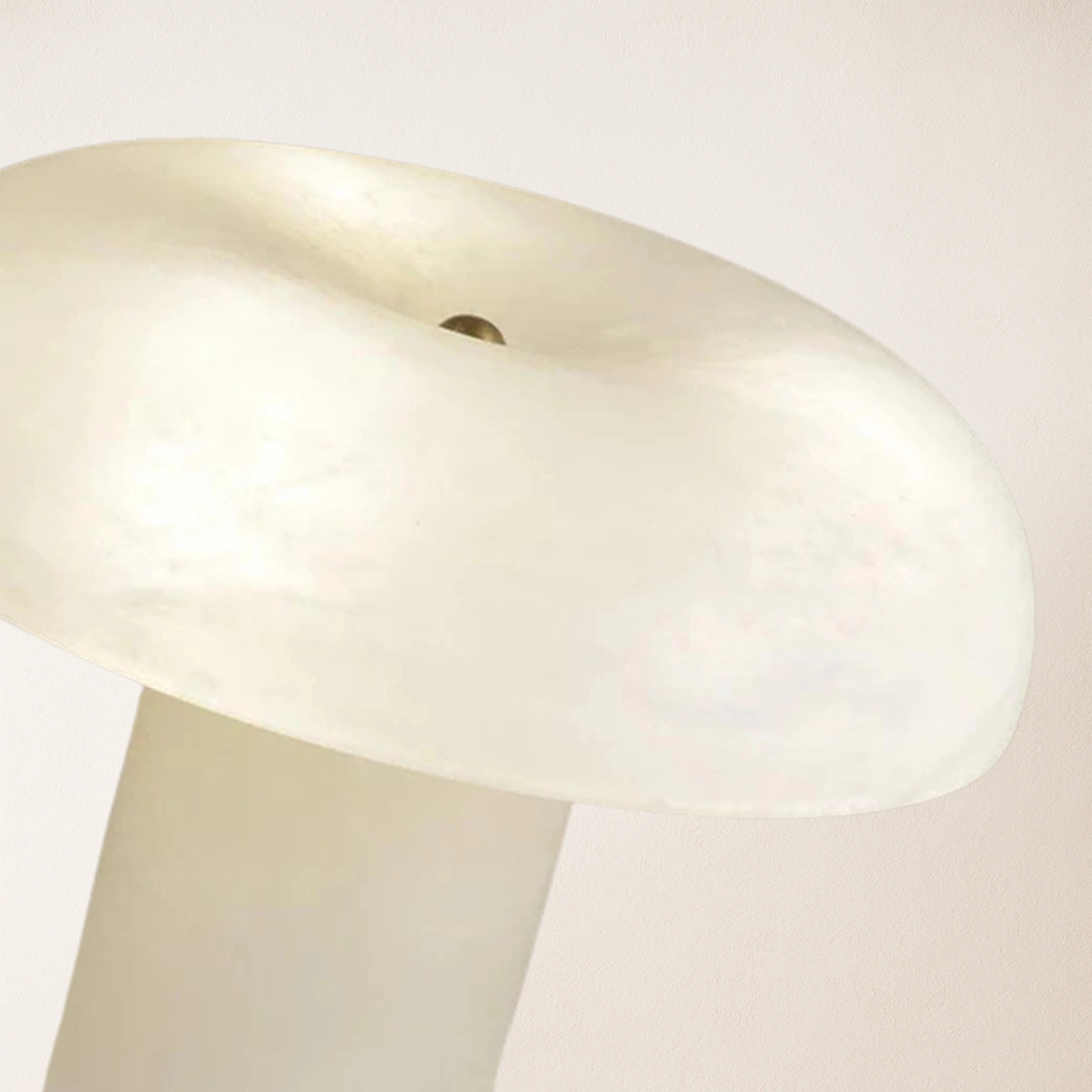 Dadaly Modern Alabaster Mushroom Table Lamp 25cm H
