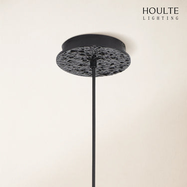 Elara Black Spherical Cage Chandelier 35.56cm