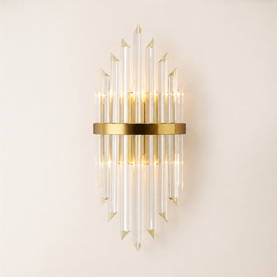 Oryana Crystal Icicle Wall Sconce 8.7"