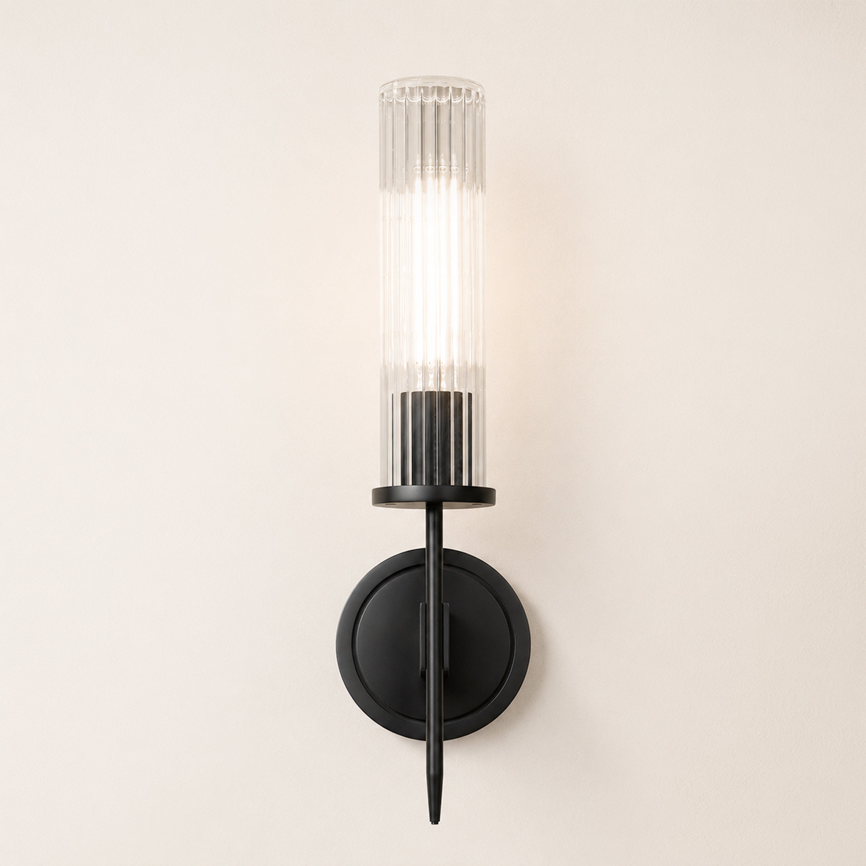 Bellmere 1 Lights Glass Wall Sconce