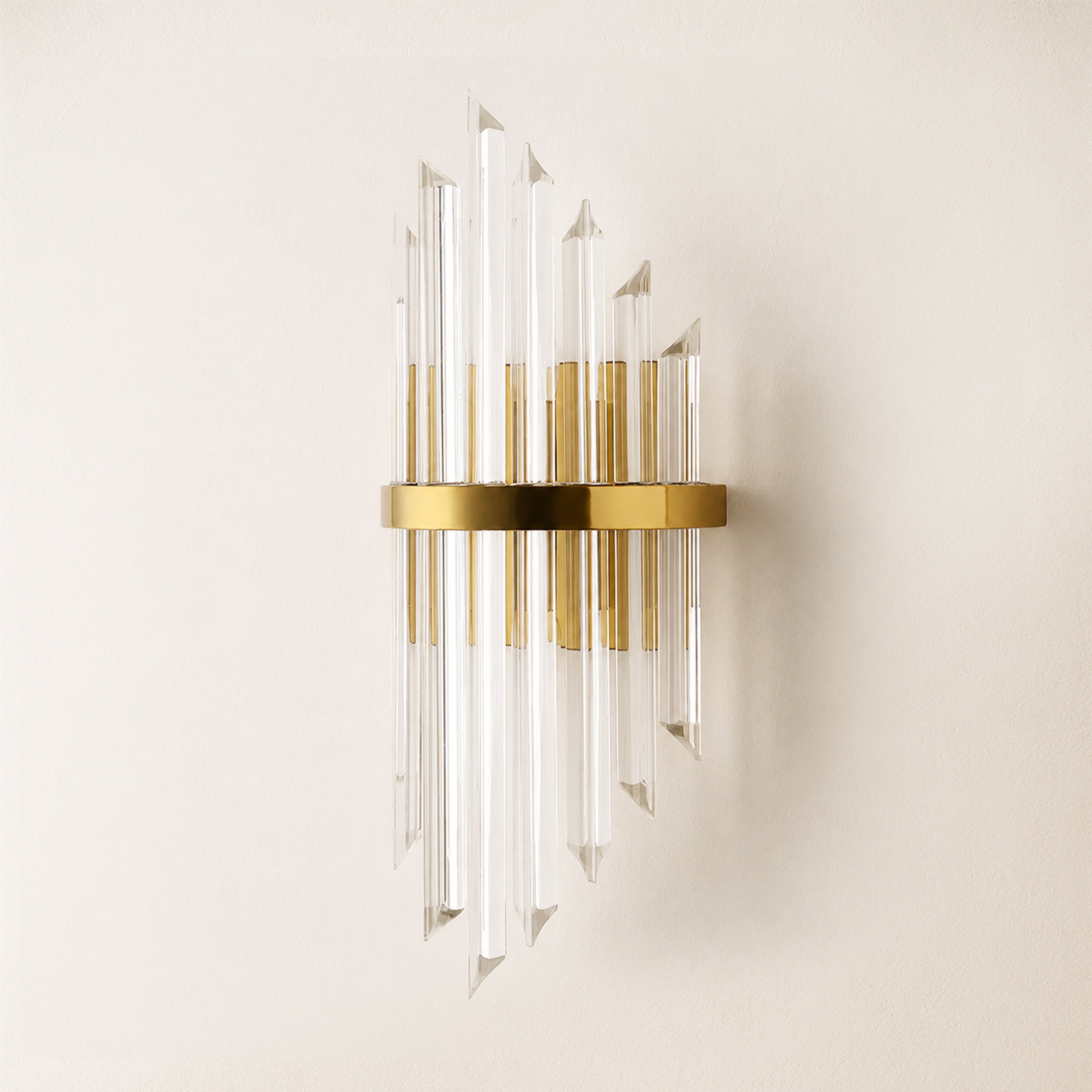 Oryana Crystal Icicle Wall Sconce 8.7"