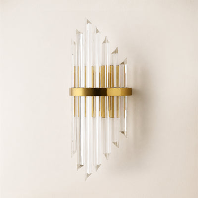 Oryana Crystal Icicle Wall Sconce 8.7"