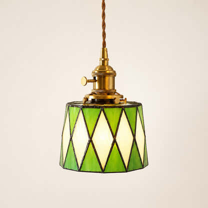 Karys Stained Glass Pendant Light