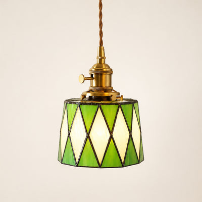 Karys Stained Glass Pendant Light
