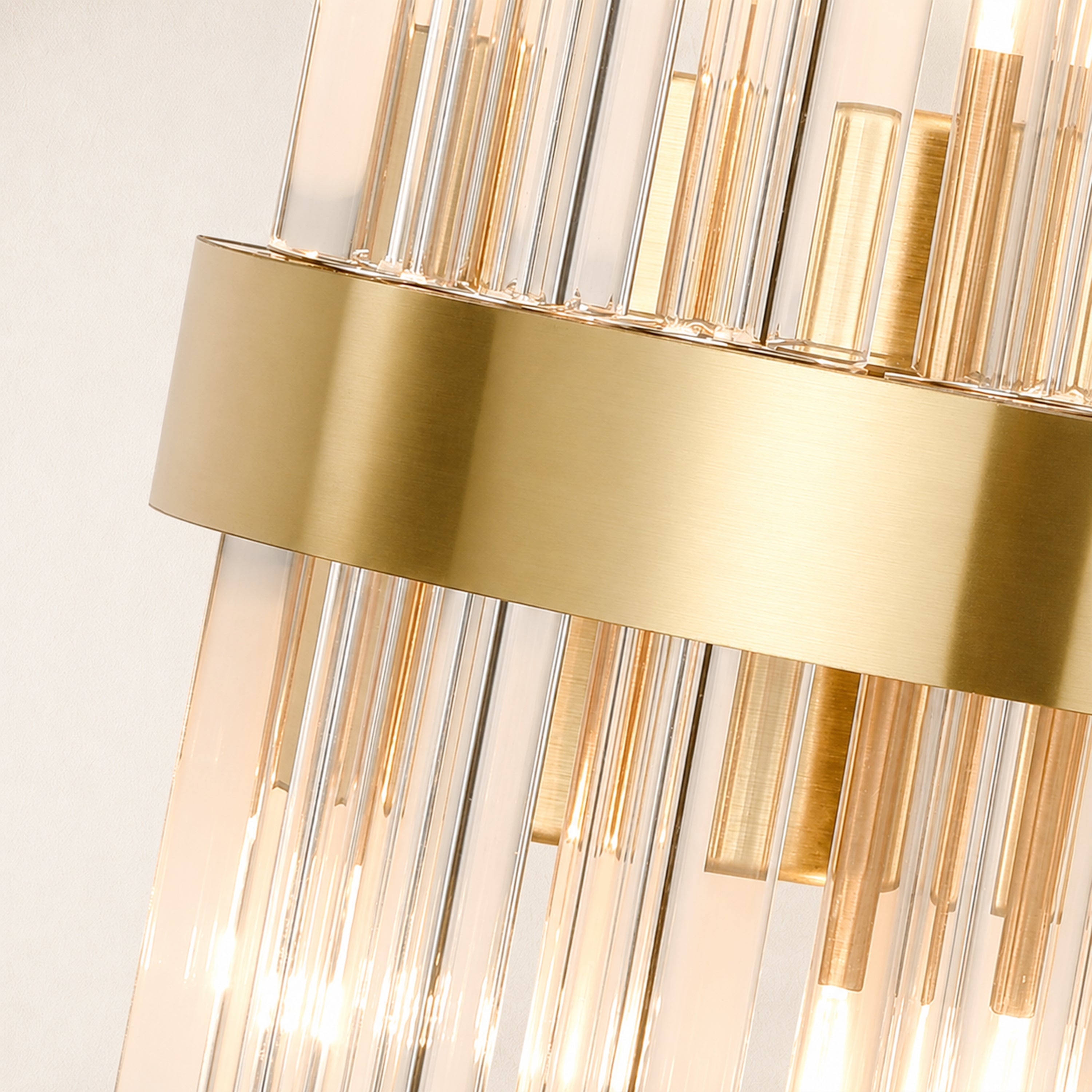 Oryana Crystal Icicle Wall Sconce 8.7"