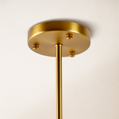 Elowen Crackled Glass Cluster Round Chandelier