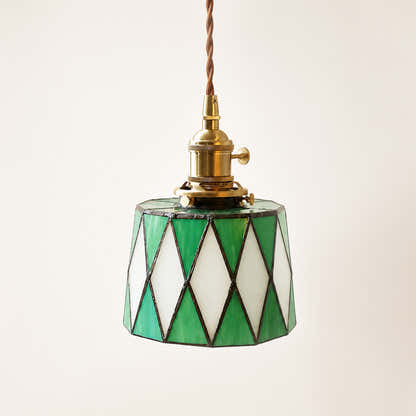 Karys Stained Glass Pendant Light
