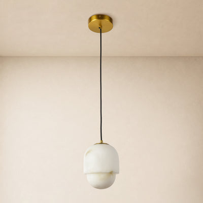 Orlienne Resin Capsule Pendant 7"D 
