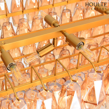 Celestial Drop Glass Crystal Glass Chandelier 137cm W