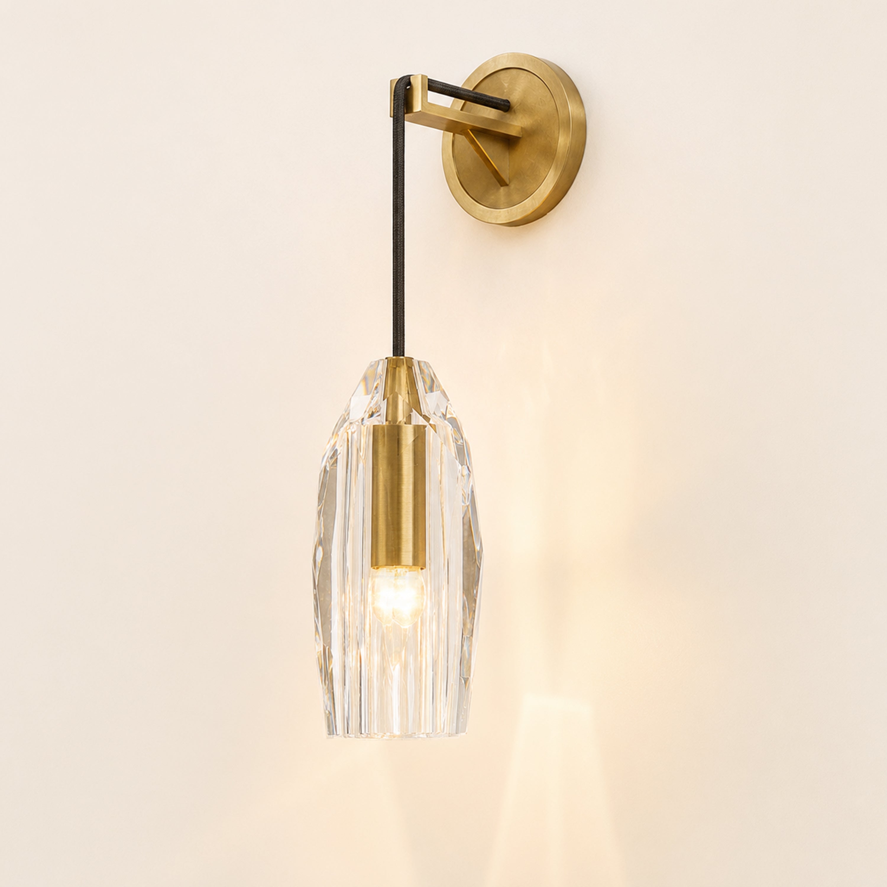 Lucentra Crystal Wall Sconce