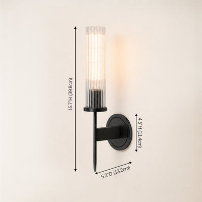 Bellmere 1 Lights Glass Wall Sconce