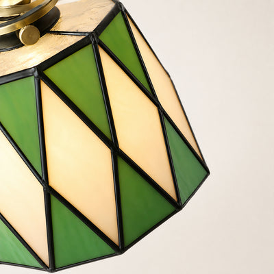 Karys Stained Glass Pendant Light