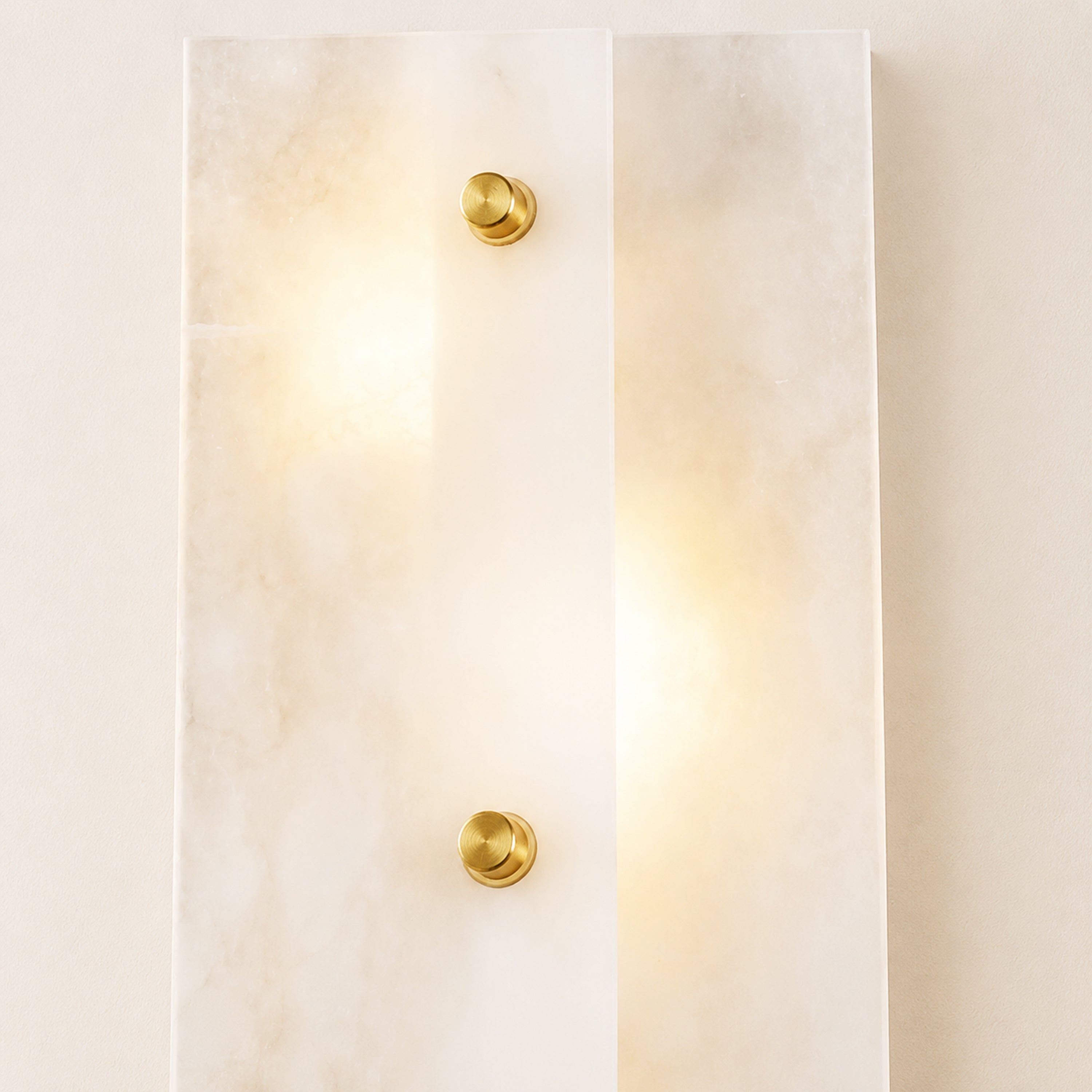 Gemina Alabaster Wall Sconce