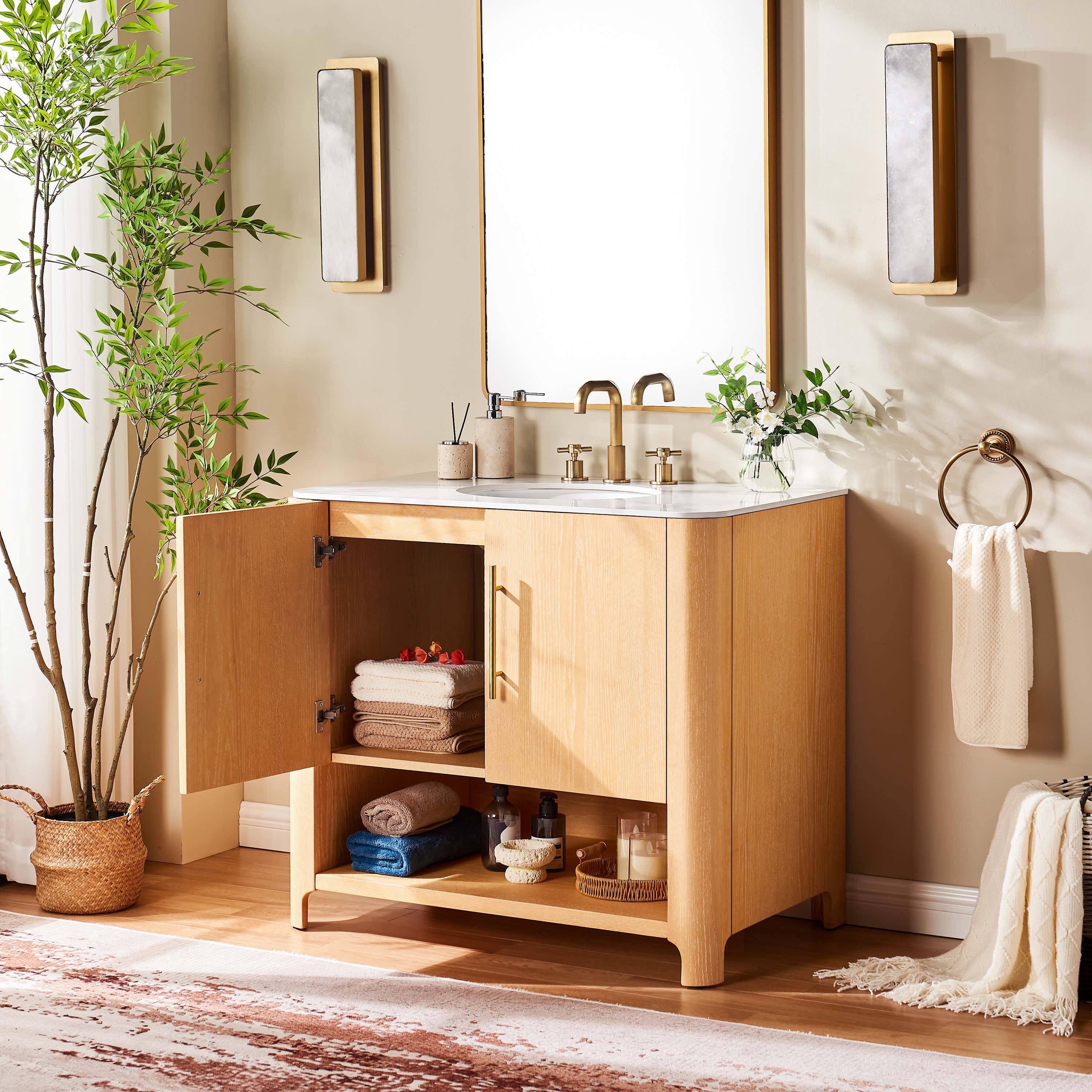 Jude Bathroom Vanity 92cm W