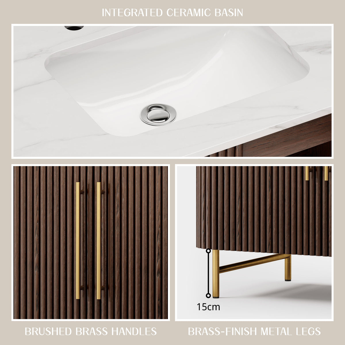 Riley Bathroom Vanity 36"W