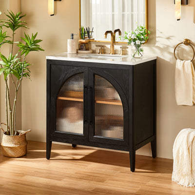 Alvar Arched Bathroom Vanity 32"