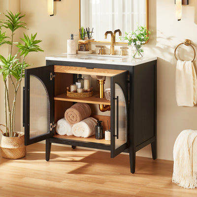 Alvar Arched Bathroom Vanity 32"