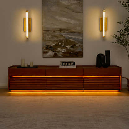 Devon Oak Media Console  71"