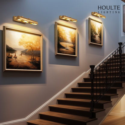 Galleria Brass/Bronze Picture Light 18"