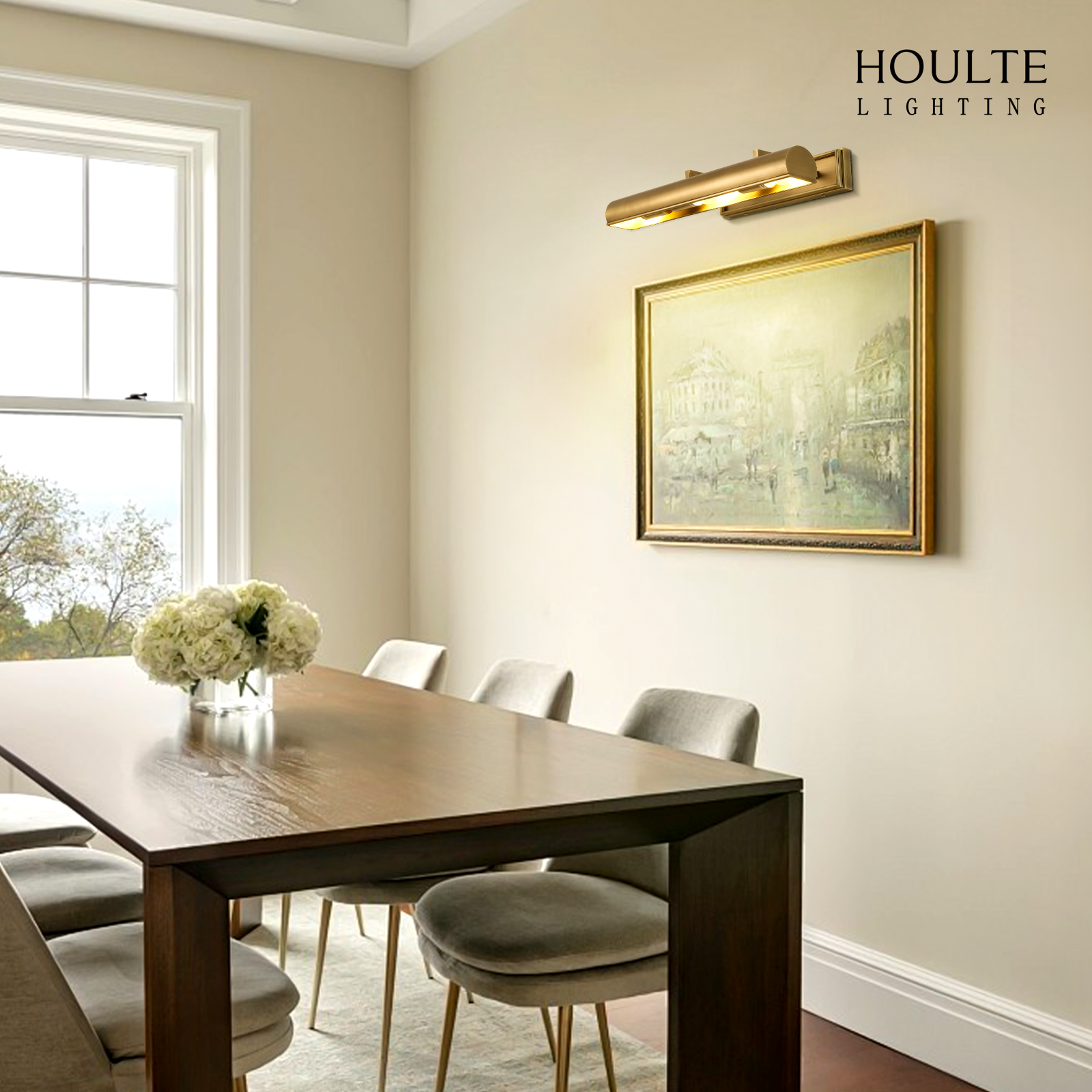 Galleria Brass/Bronze Picture Light 24"