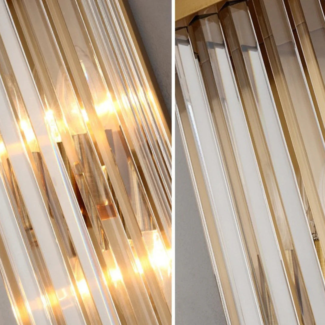 Aethon Crystal Linear Wall Sconce