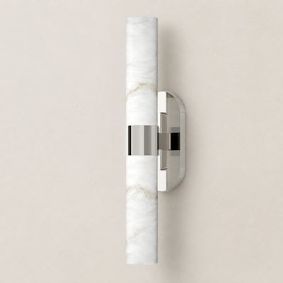 Calyndra Resin Cylinder Wall Sconce 18"-23"H 
