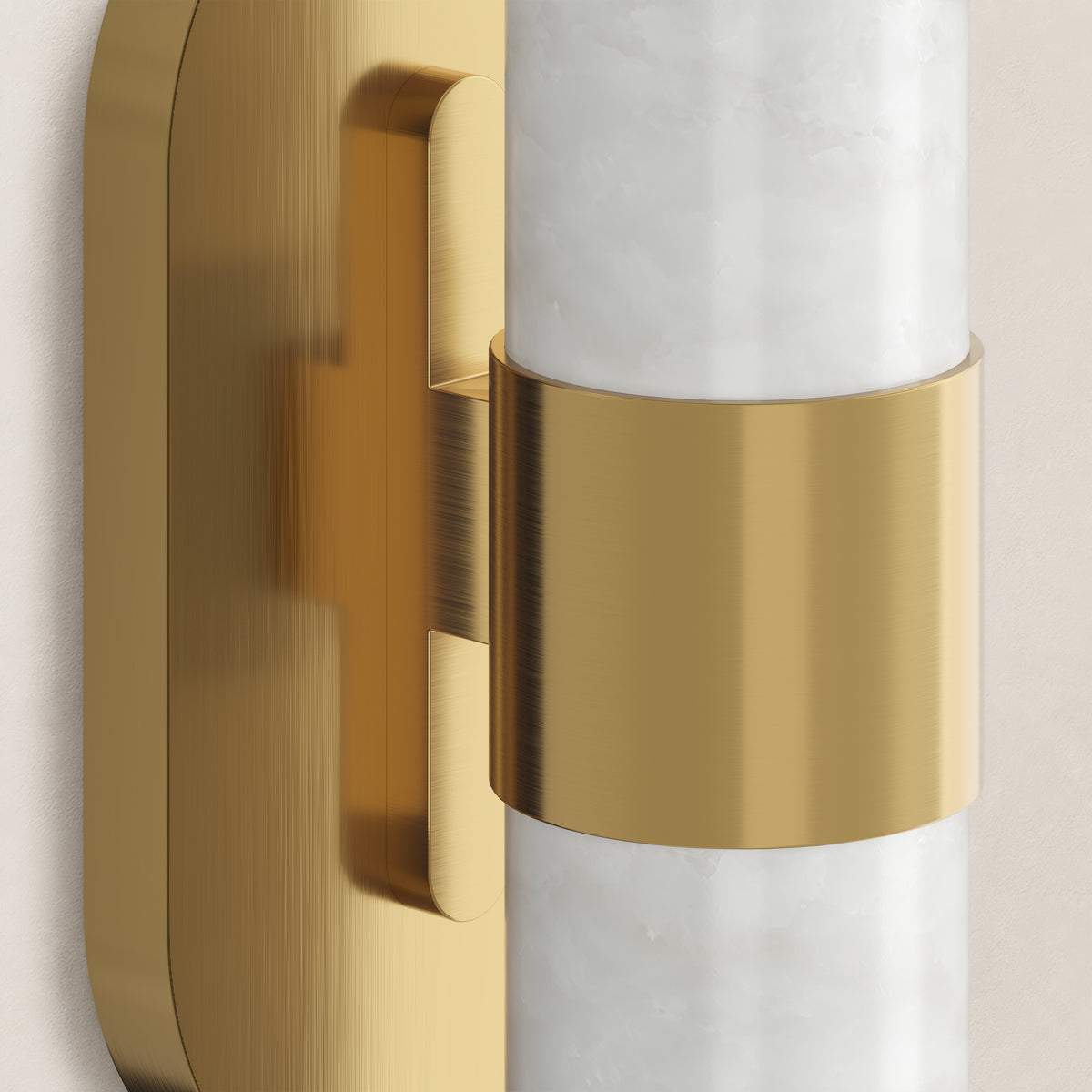 Calyndra Resin Cylinder Wall Sconce 18"-23"H