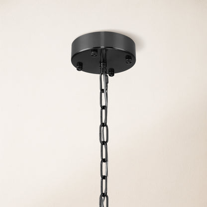 Nivislight Alabaster 2-Tier Round Chandelier 61cm