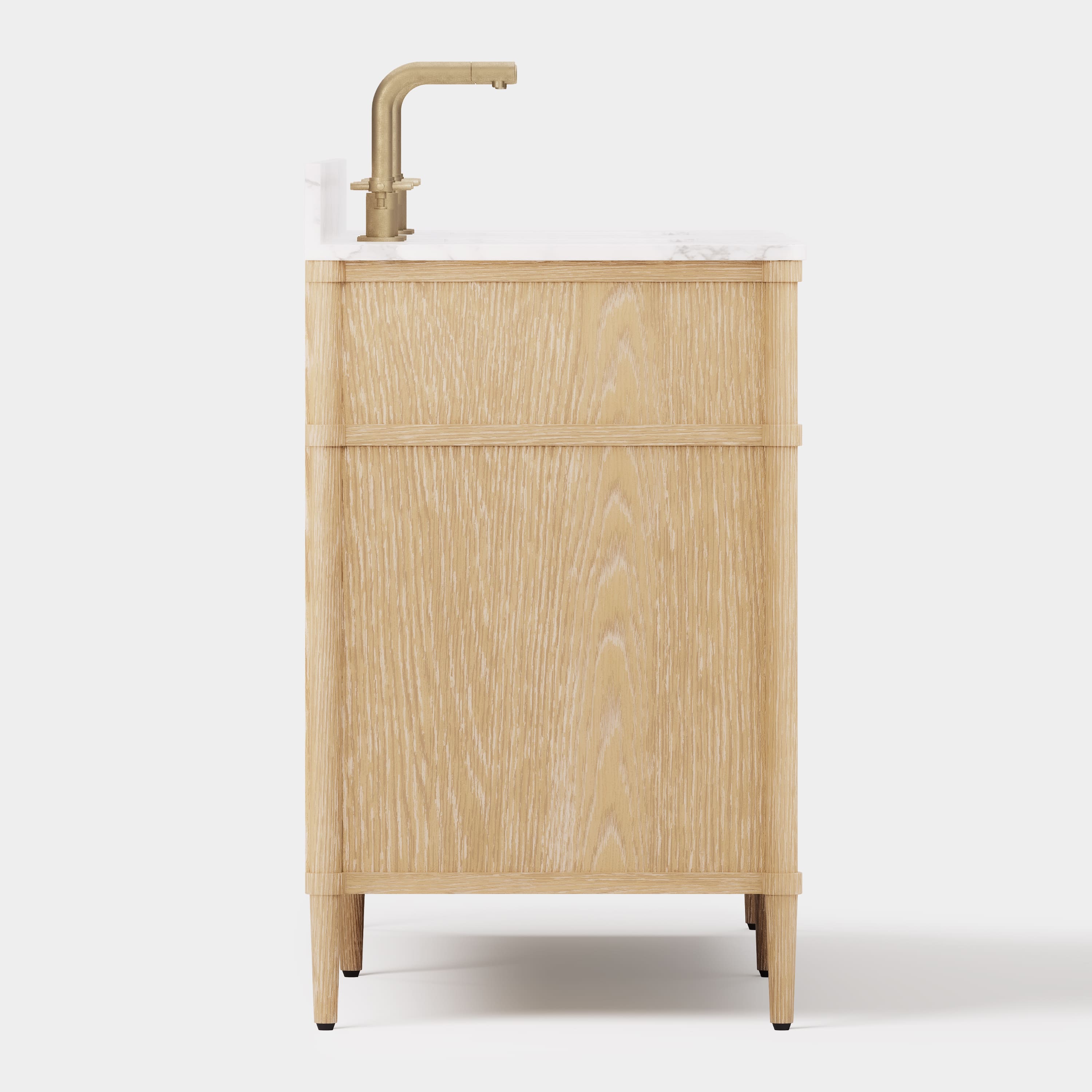 Maison Double Bathroom Vanity 63"W