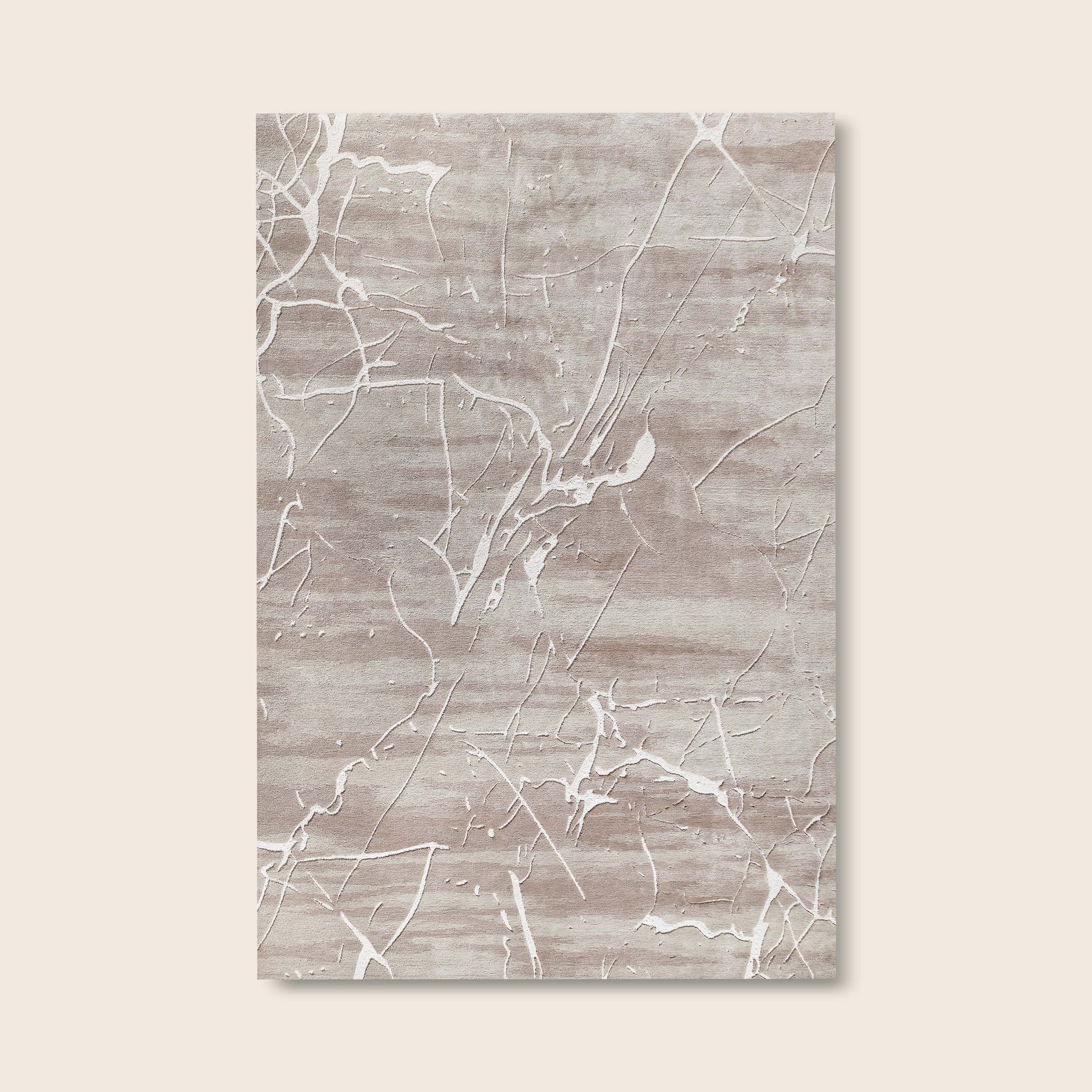 Caspian Marble Wool-Blend Rug