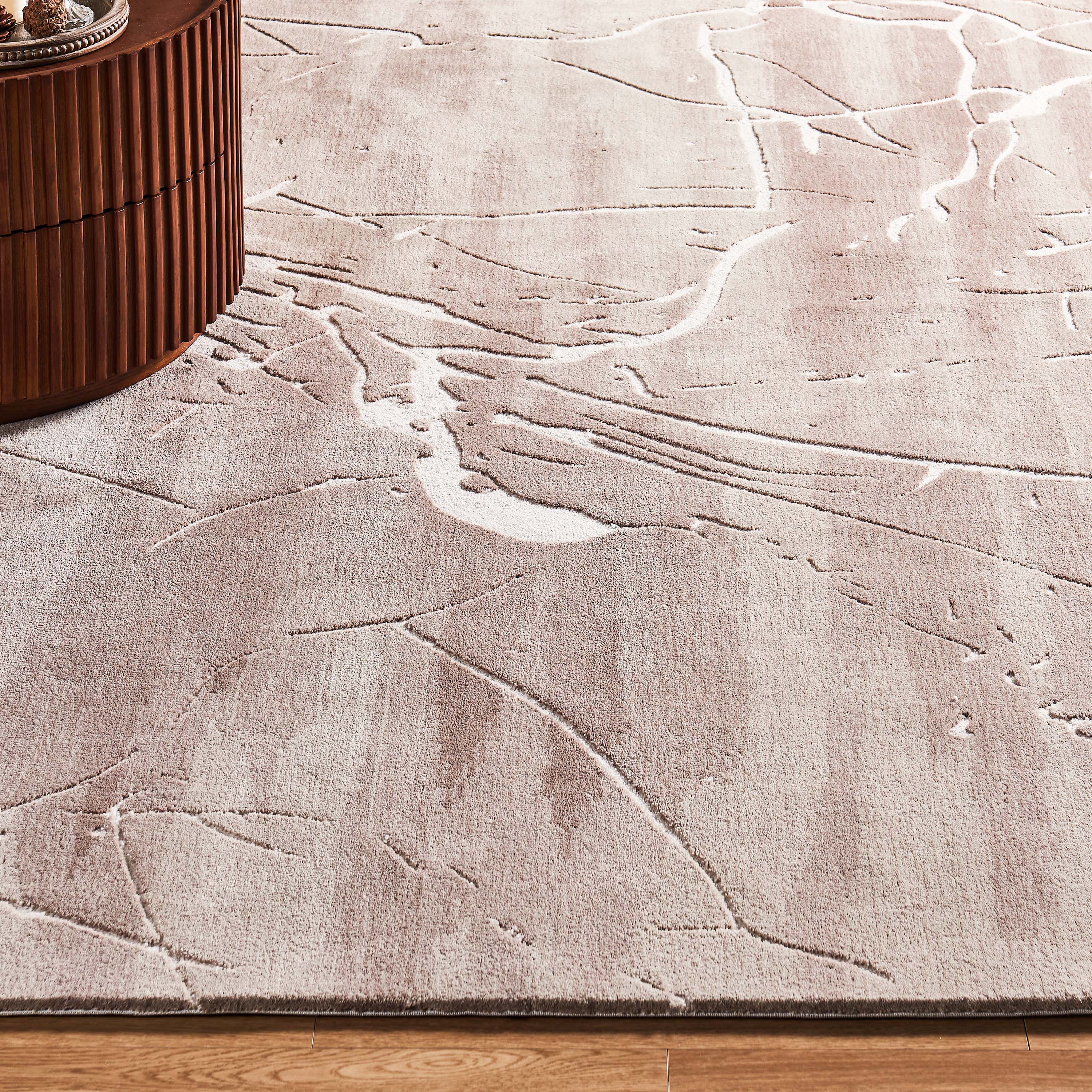 Caspian Marble Wool-Blend Rug