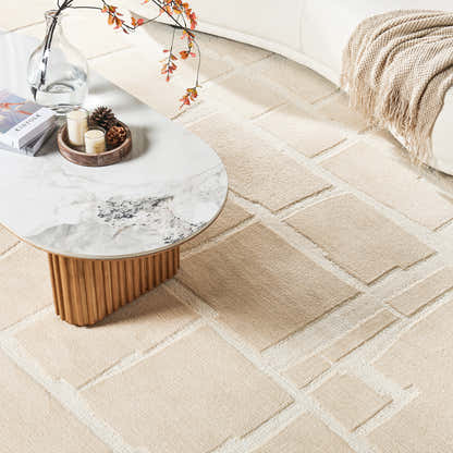 Benson Sketchline Wool-Blend Rug